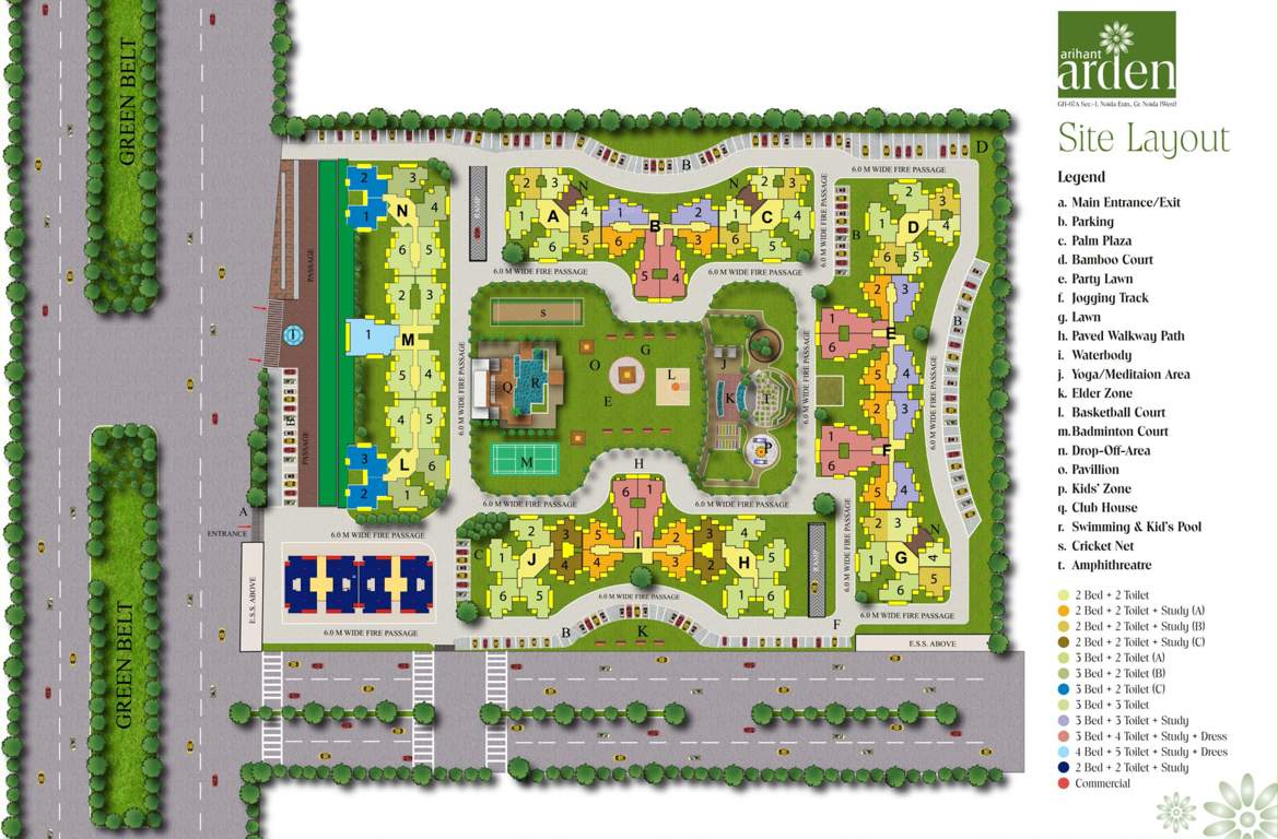 arden Images for Layout Plan of Arihant Arden