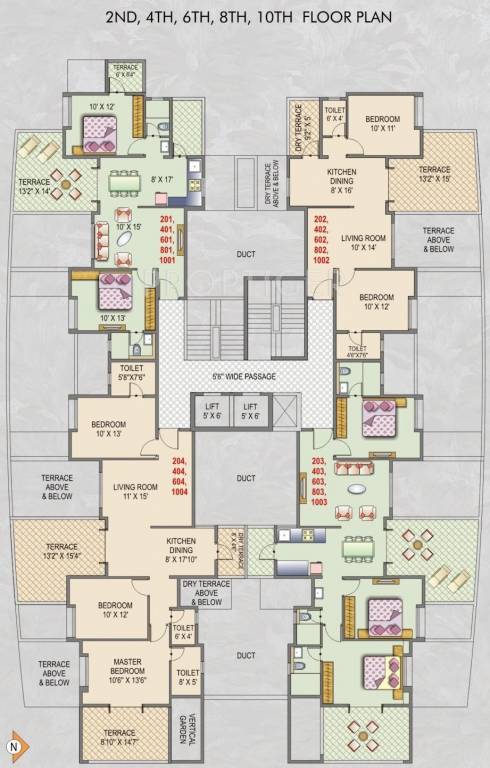 Images for Cluster Plan of Rishikesh Realty Seraph Supremus