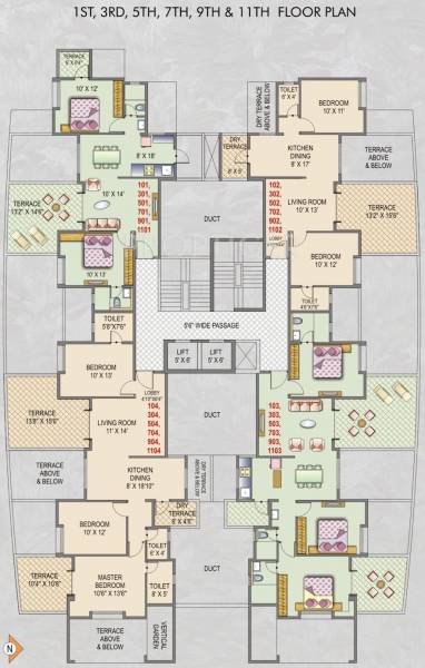 Images for Cluster Plan of Rishikesh Realty Seraph Supremus