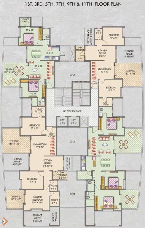 Images for Cluster Plan of Rishikesh Realty Seraph Supremus