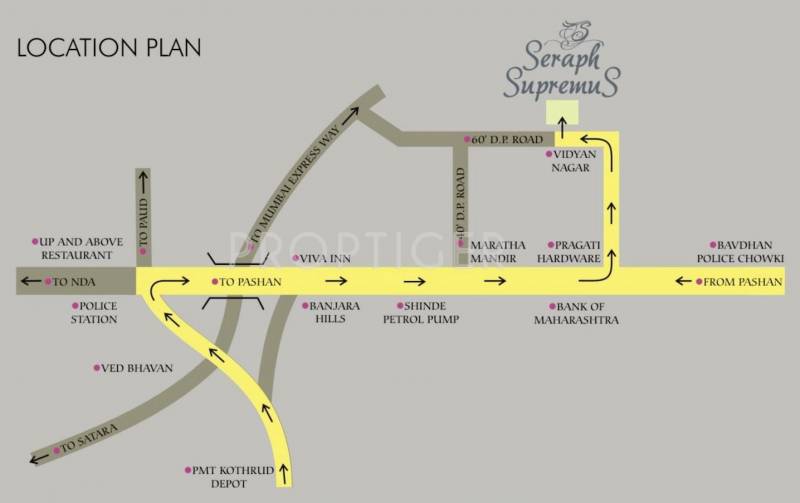 Images for Location Plan of Rishikesh Realty Seraph Supremus