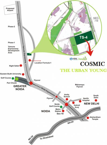 Images for Location Plan of Cosmic The Urban Young