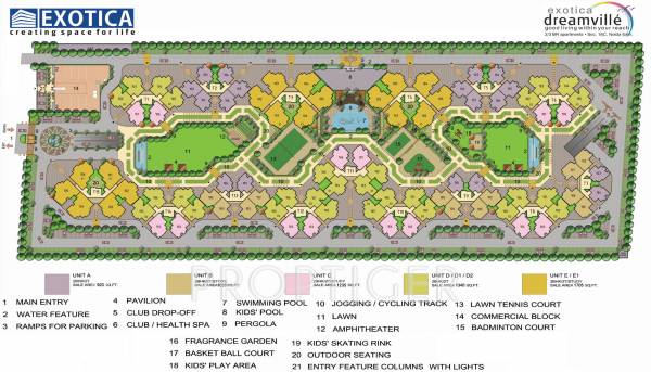 Images for Layout Plan of Exotica Dreamville Images for Layout Plan of Exotica Dreamville