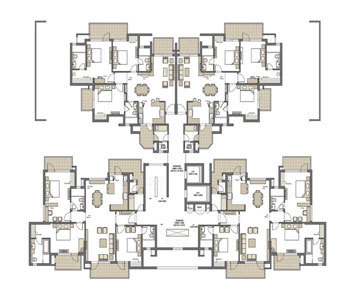  greenburg Tower A Cluster Plan
