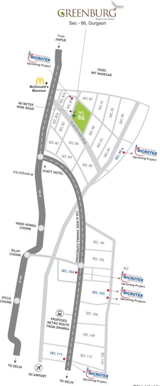  greenburg Images for Location Plan of Microtek Greenburg