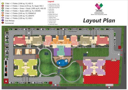  crossroads Images for Layout Plan of Victory Infratech Crossroads