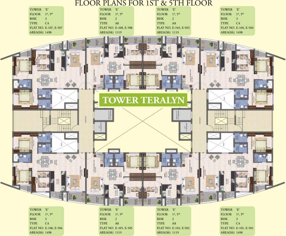 mirabilis Images for Cluster Plan of Kolte Patil Mirabilis