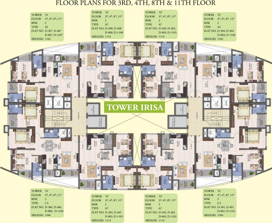  mirabilis Images for Cluster Plan of Kolte Patil Mirabilis