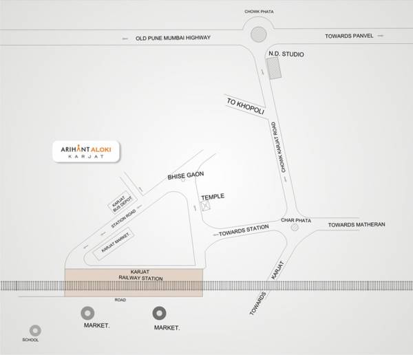 Images for Location Plan of Arihant Aloki