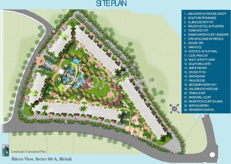  falcon-view Images for Site Plan of Janta Falcon View