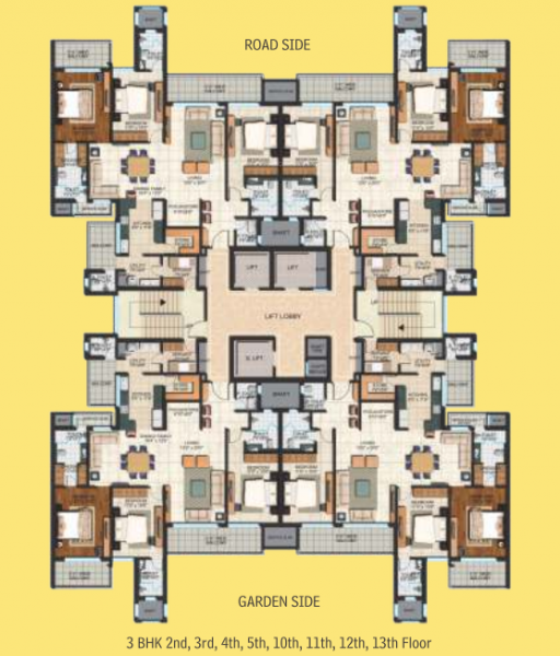 Tower 3 Cluster Plan falcon-view Tower 3 Cluster Plan