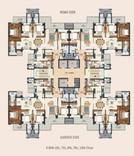 Tower 9 Cluster Plan falcon-view Tower 9 Cluster Plan