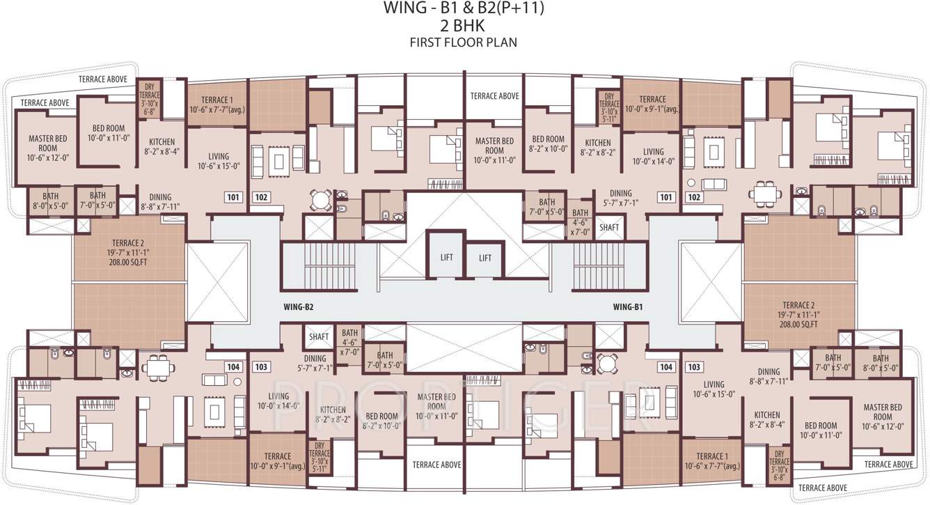  vasantam Images for Cluster Plan of Tirupati Vasantam