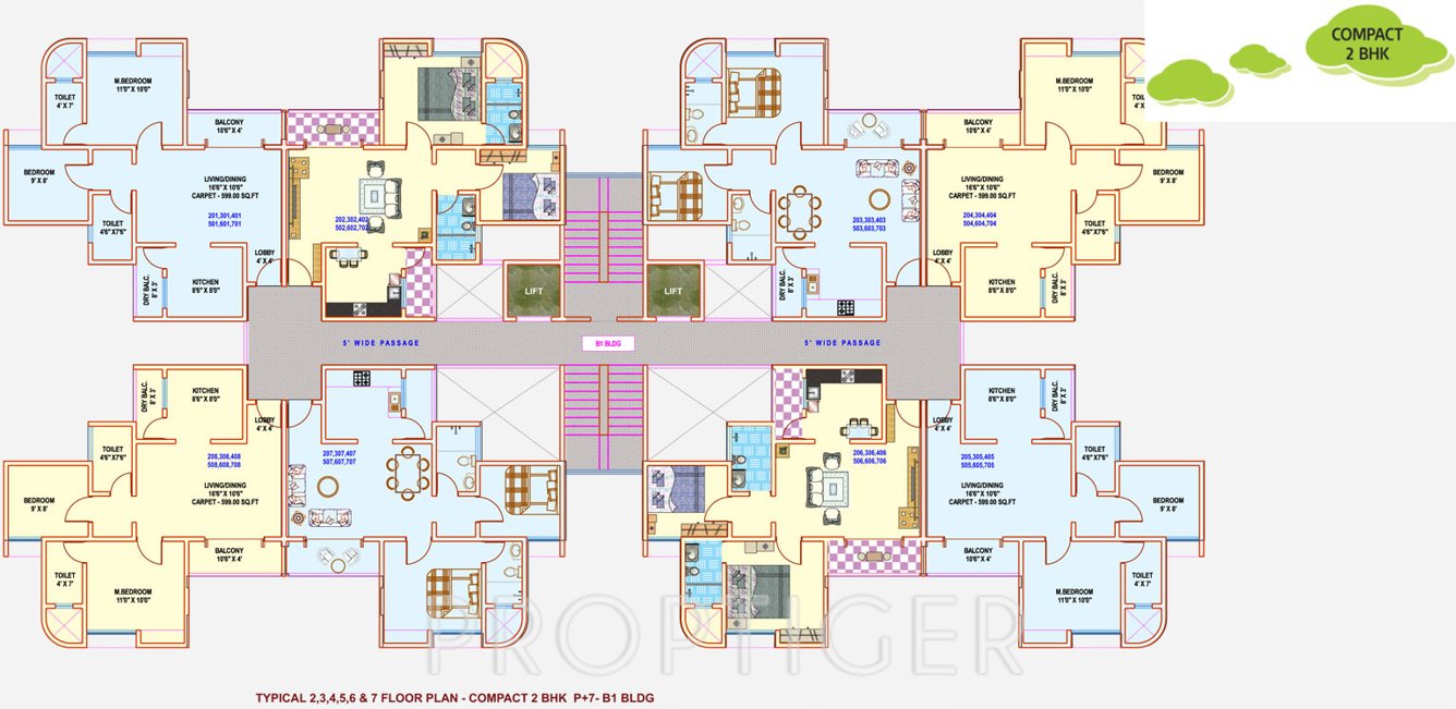 quadra town Images for Cluster Plan of Bhujbal Quadra Town