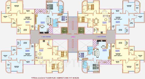 Images for Cluster Plan of Bhujbal Quadra Town quadra-town Images for Cluster Plan of Bhujbal Quadra Town