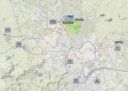  eternity Images for Location Plan of Mantri Eternity