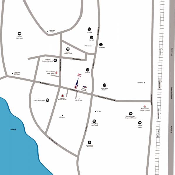 Images for Location Plan of Adani Estates Western Heights Phase 1 Residential