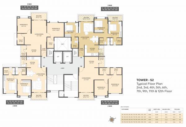 Tower S2 Cluster Plan skycity Tower S2 Cluster Plan