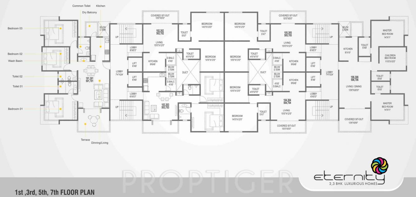 Images for Cluster Plan of Bhujbal Eternity