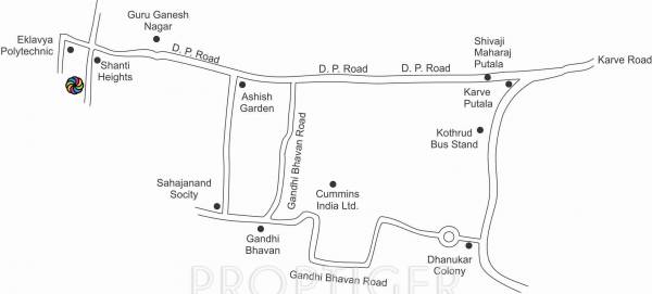 Images for Location Plan of Bhujbal Eternity