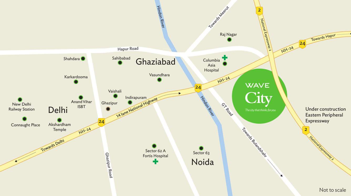  uchdpl dream homes Images for Location Plan of Wave Dream Homes