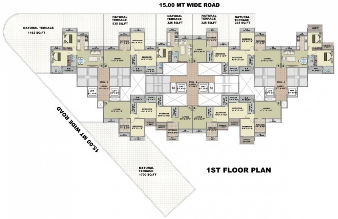 Images for Cluster Plan of Space Kailash Uptown