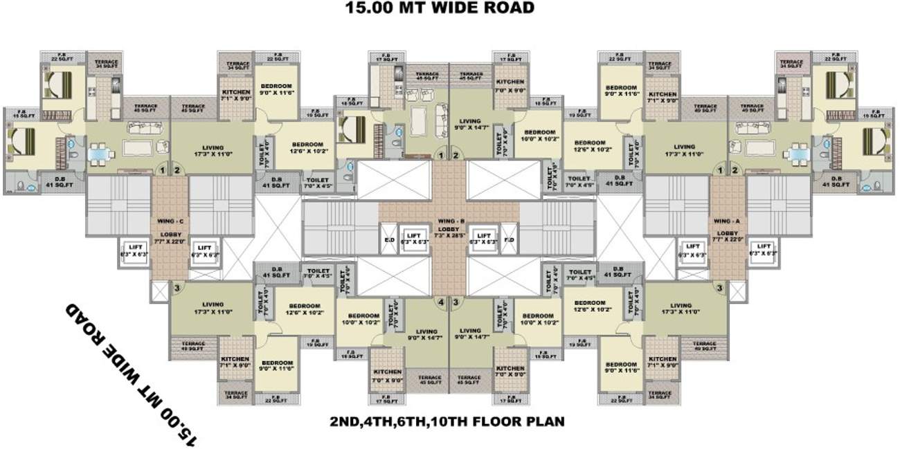 Images for Cluster Plan of Space Kailash Uptown