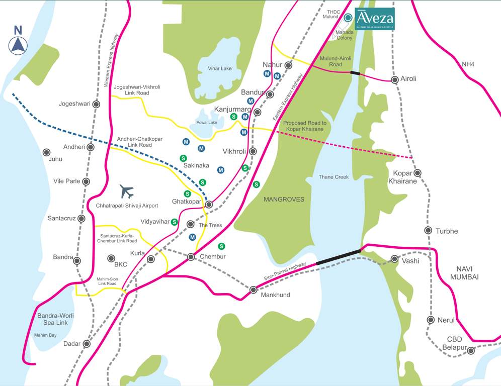  aveza Images for Location Plan of TATA Aveza