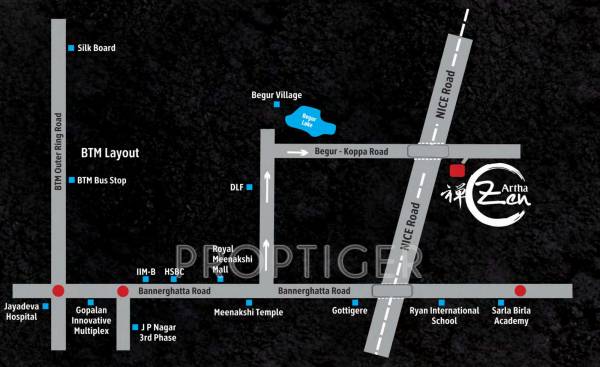 Images for Location Plan of Artha Zen