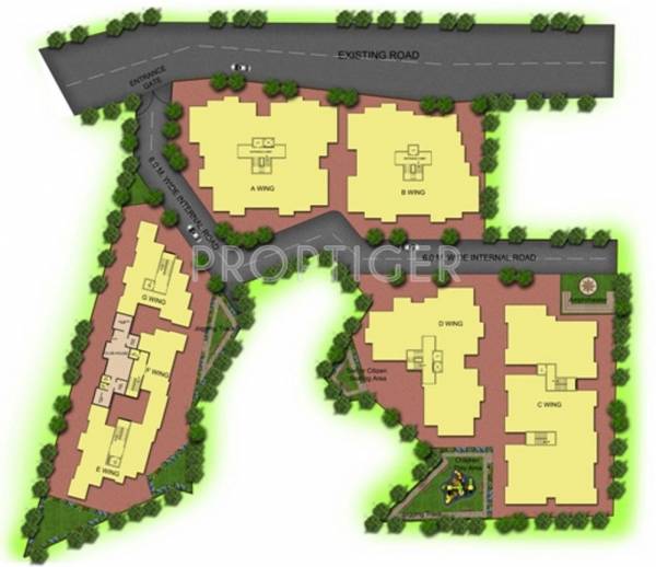 Images for Layout Plan of Space India Builders and Developers Green Earth Residency