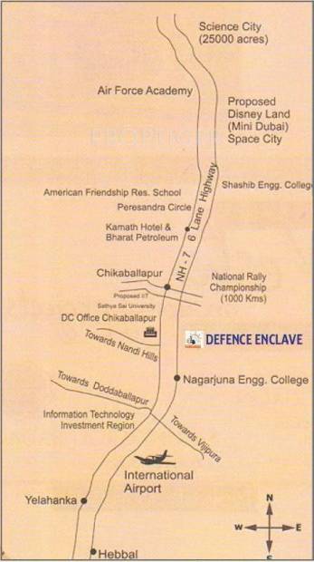 Images for Location Plan of Alisha Projects Defence Enclave