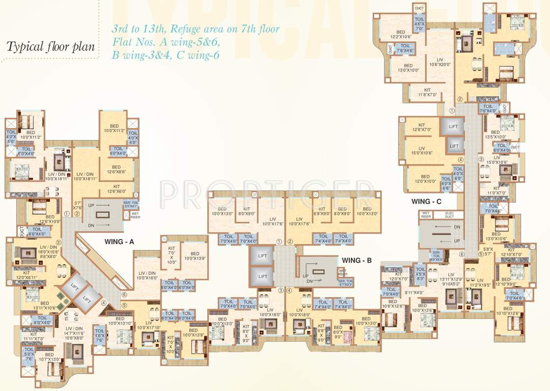 Images for Cluster Plan of Atul Blue Fortuna