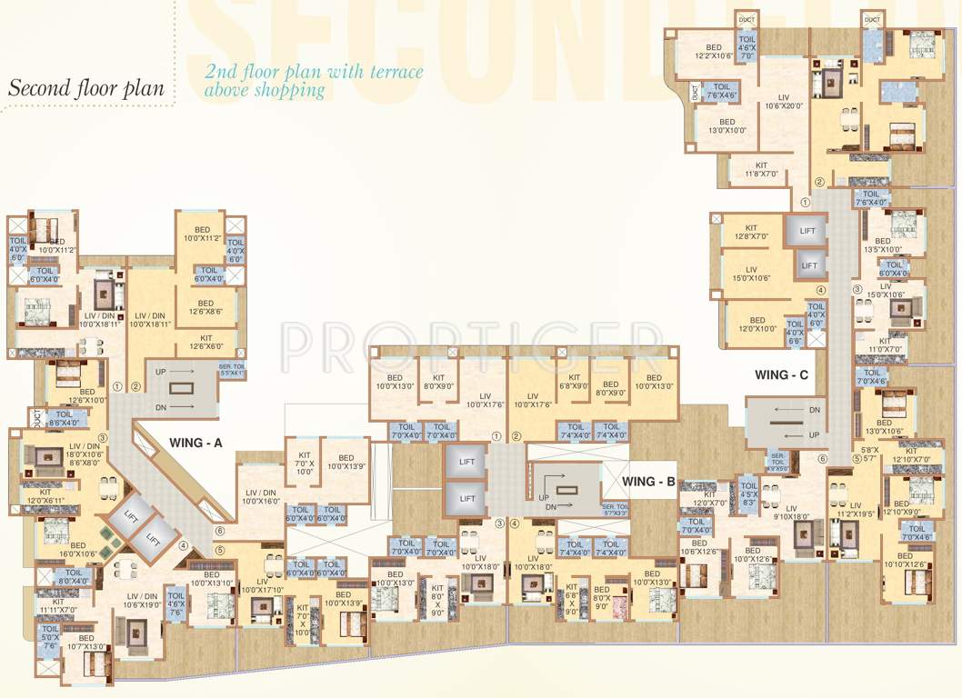Images for Cluster Plan of Atul Blue Fortuna