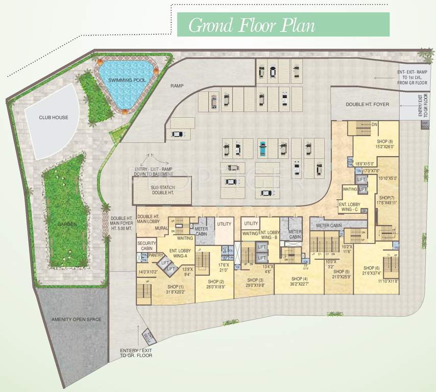 Images for Cluster Plan of Atul Blue Fortuna