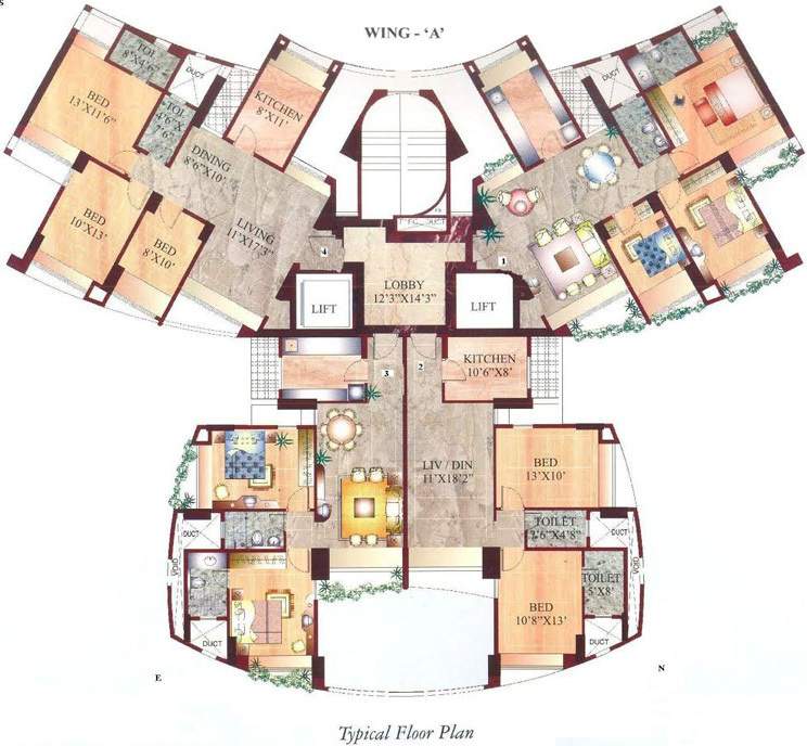 blue mountains Images for Cluster Plan of Atul Blue Mountains