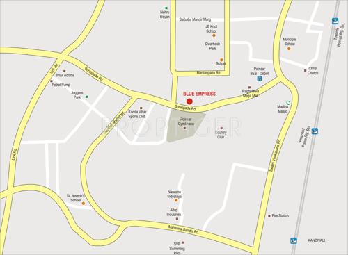  blue-empress Images for Location Plan of Atul Blue Empress