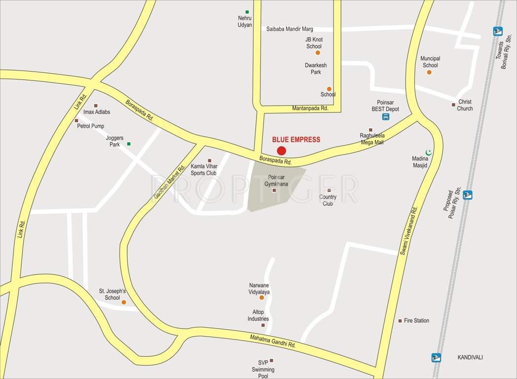  blue empress Images for Location Plan of Atul Blue Empress