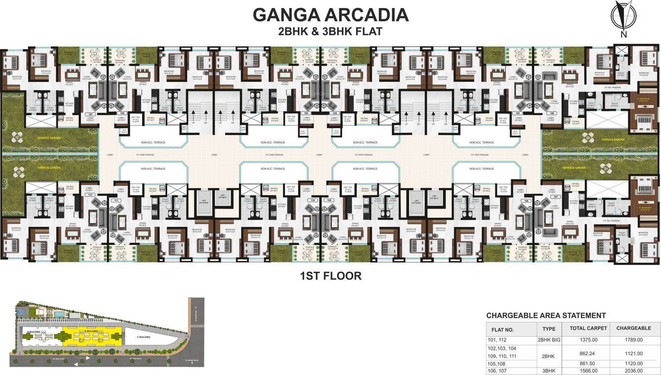 Images for Cluster Plan of Goel Arcadia