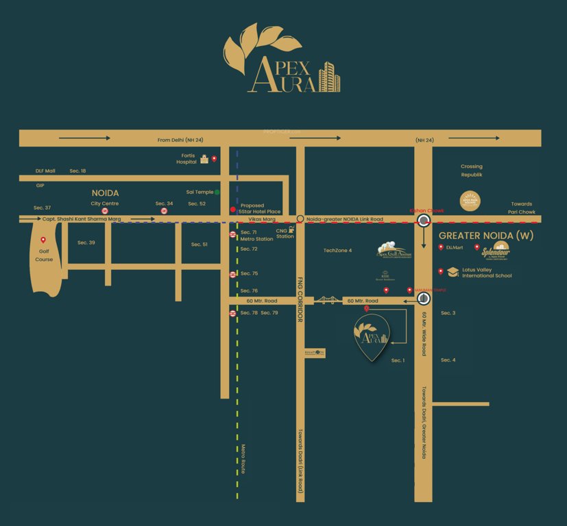  apex aura Location Plan