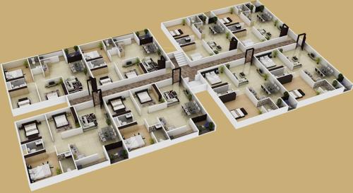  garden-residency Images for Cluster Plan of TCH Garden Residency