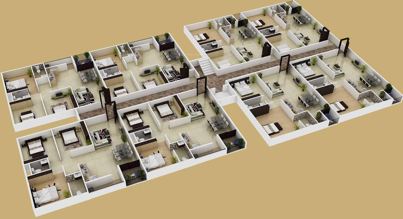  garden residency Images for Cluster Plan of TCH Garden Residency