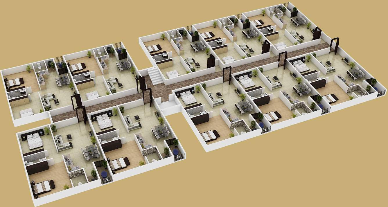  garden residency Images for Cluster Plan of TCH Garden Residency