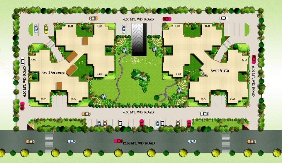  golf vista Images for Layout Plan of Keltech Golf Vista