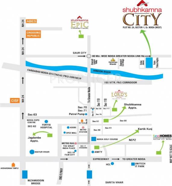  city Images for Location Plan of Shubhkamna City