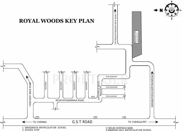 Images for Location Plan of Marutham Royal Woods Images for Location Plan of Marutham Royal Woods