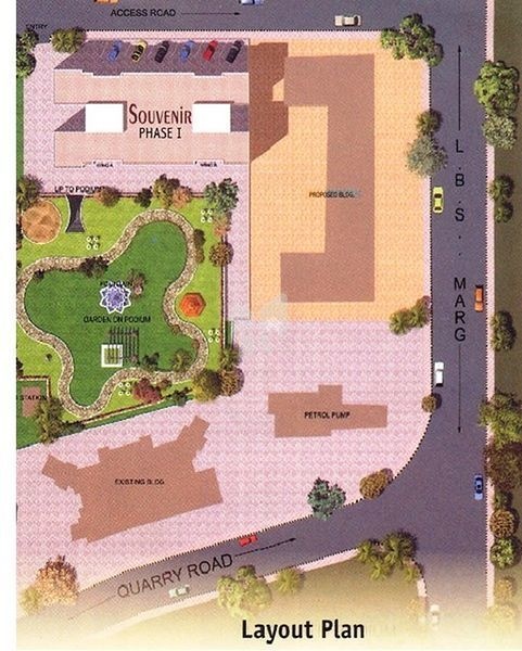  souvenir Layout Plan