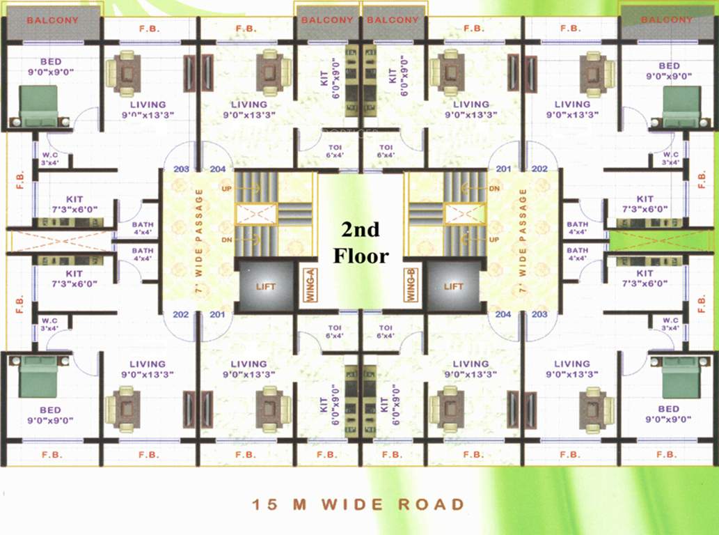 Images for Cluster Plan of Krishna Gamiraj Imperial