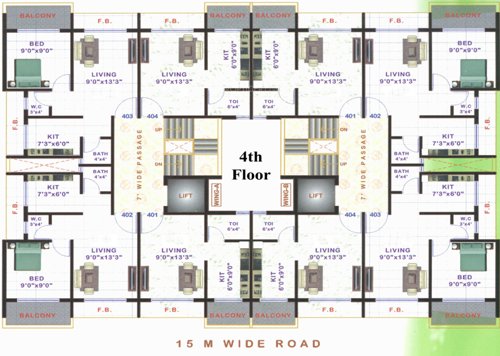 Images for Cluster Plan of Krishna Gamiraj Imperial