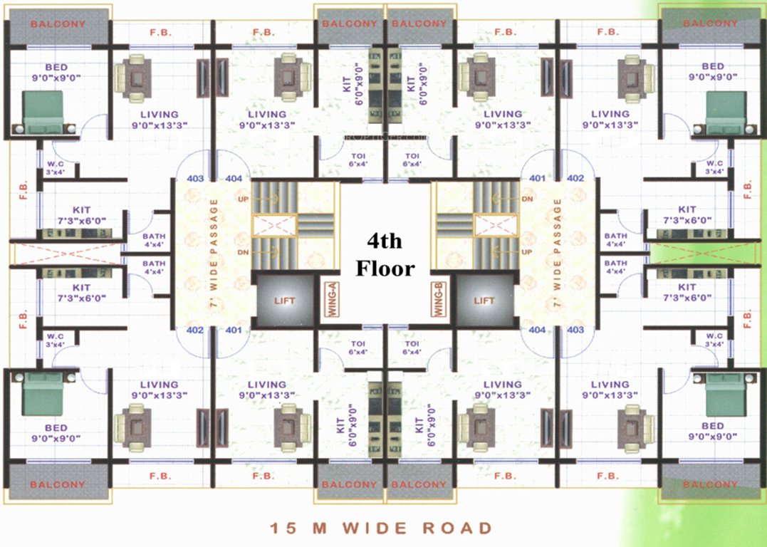 Images for Cluster Plan of Krishna Gamiraj Imperial