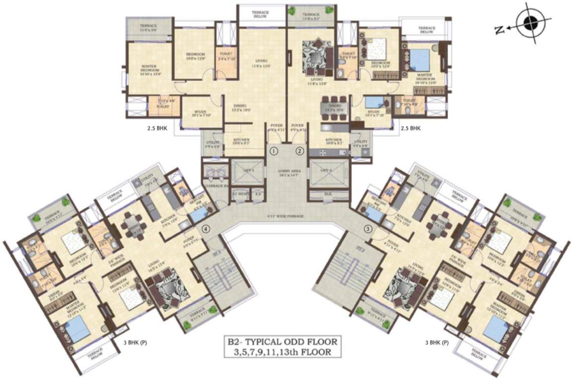 antheia Images for Cluster Plan of Mahindra Antheia